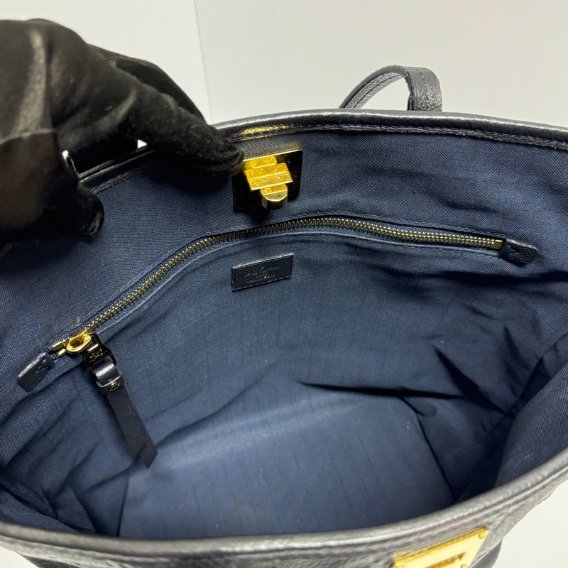 (超稀有⏰) LV 專櫃高級款 全牛皮凱莉釦 托特包👜 專櫃13萬!-12