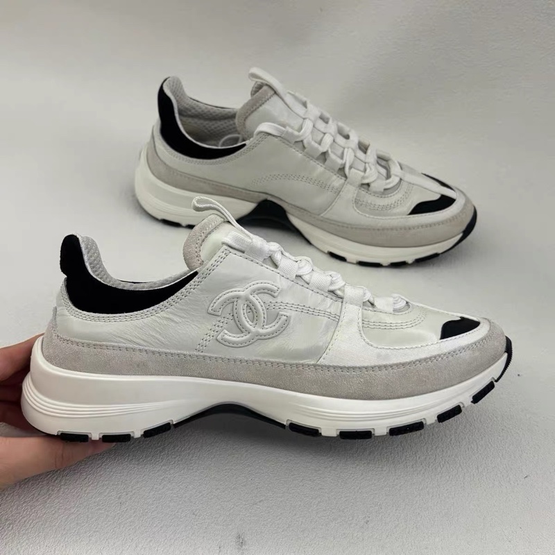 新款CHANEL香奈兒 25A 最新款運動鞋 女款黑白熊貓 36.5碼-9