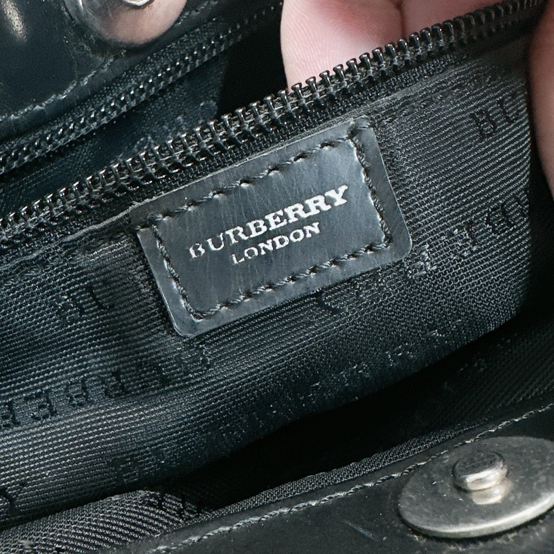 BURBERRY Nova 經典格紋手提包 PVC 133131｜絕版珍藏款-17