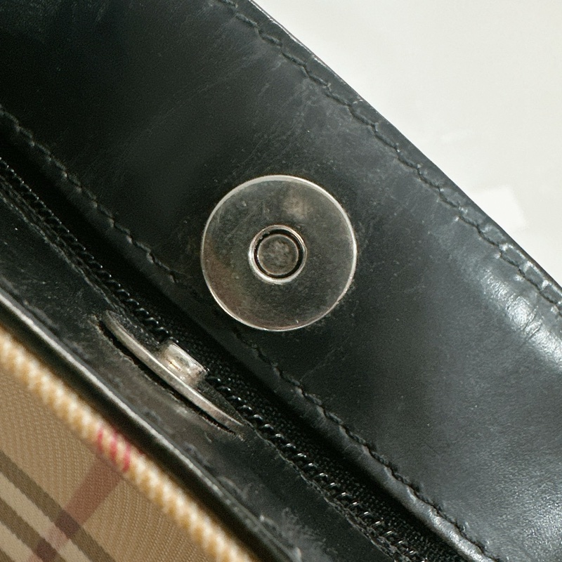 BURBERRY Nova 經典格紋手提包 PVC 133131｜絕版珍藏款-25