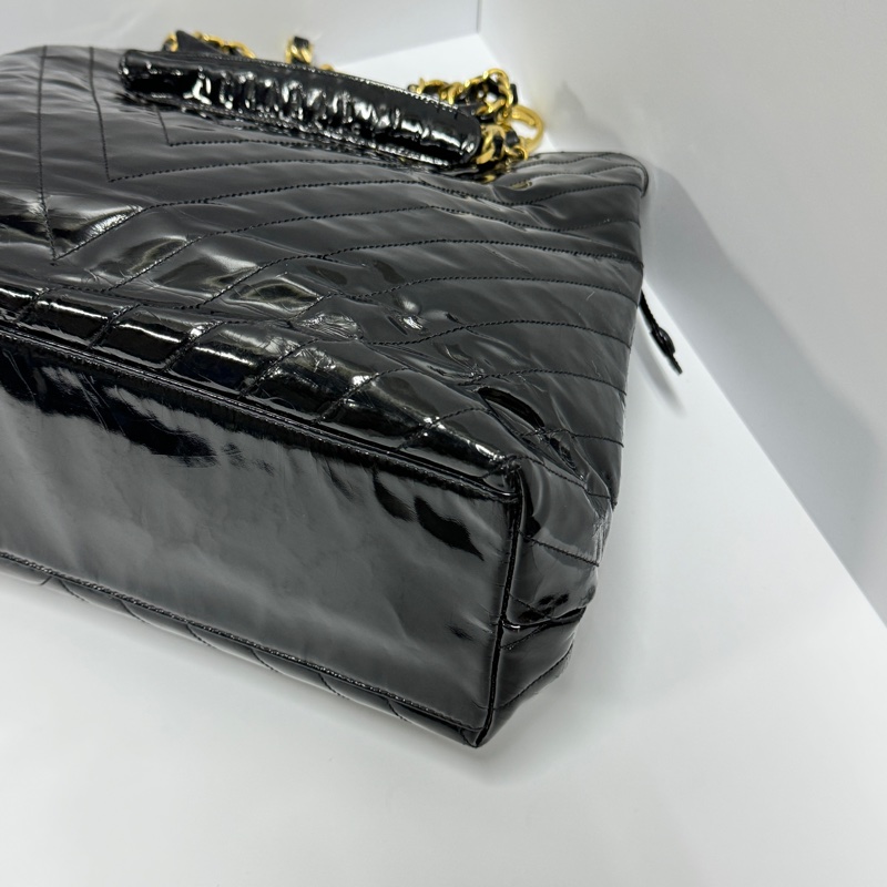 (甜甜價🤤) Chanel 香奈兒 黑金托特包 專櫃23萬!-17