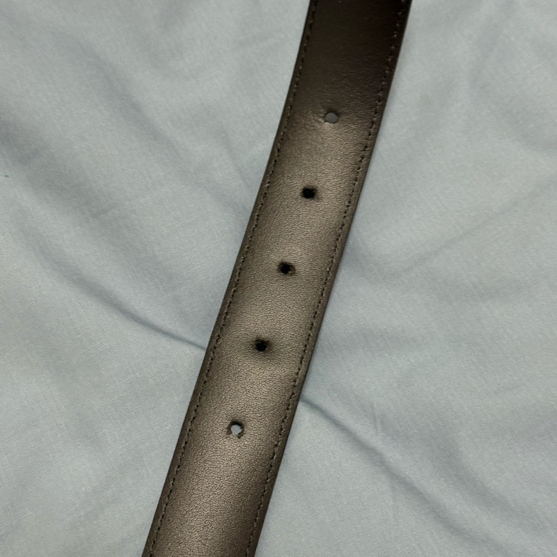Louis Vuitton black damier belt 85 皮帶 腰帶-4