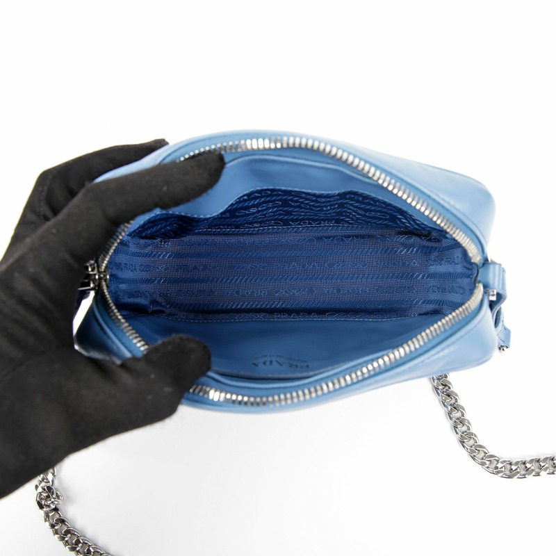 【包稅】PRADA 1BH084 圖示迷你相機肩斜背包-8