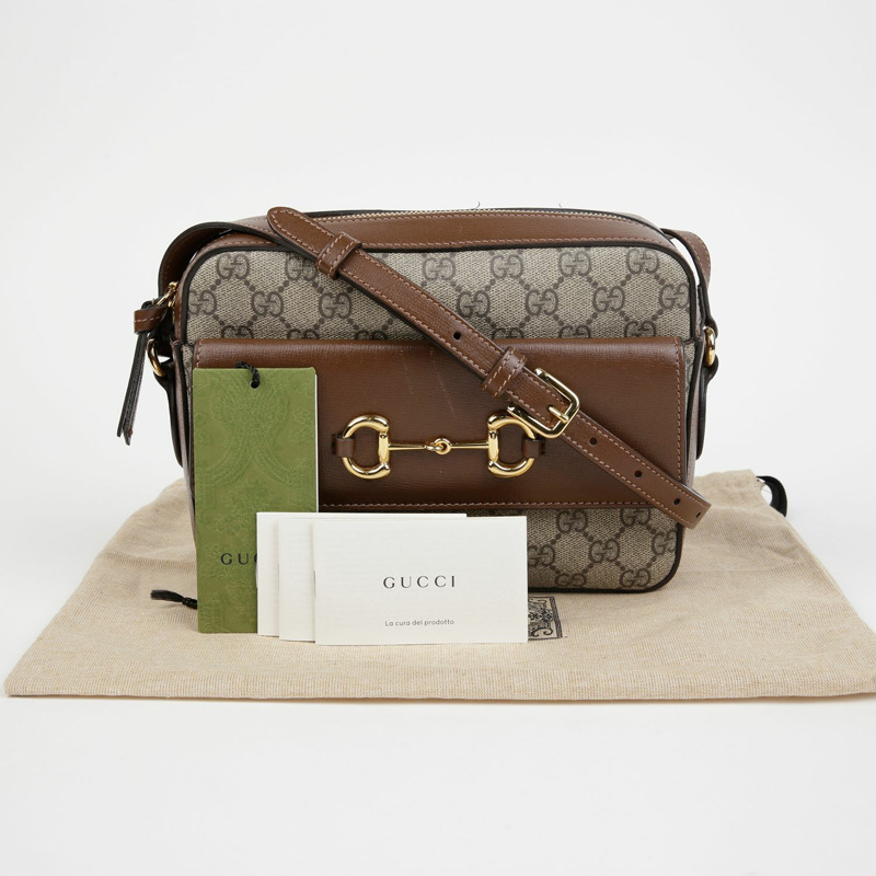 GUCCI Horsebit 1955 小號斜背包 645454-0