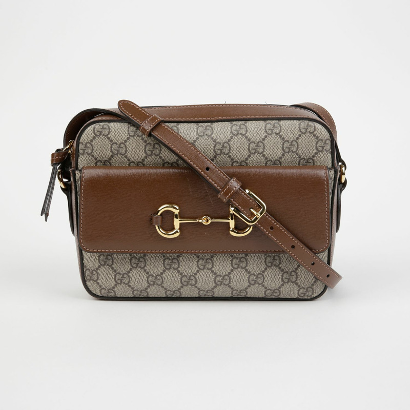 GUCCI Horsebit 1955 小號斜背包 645454-1