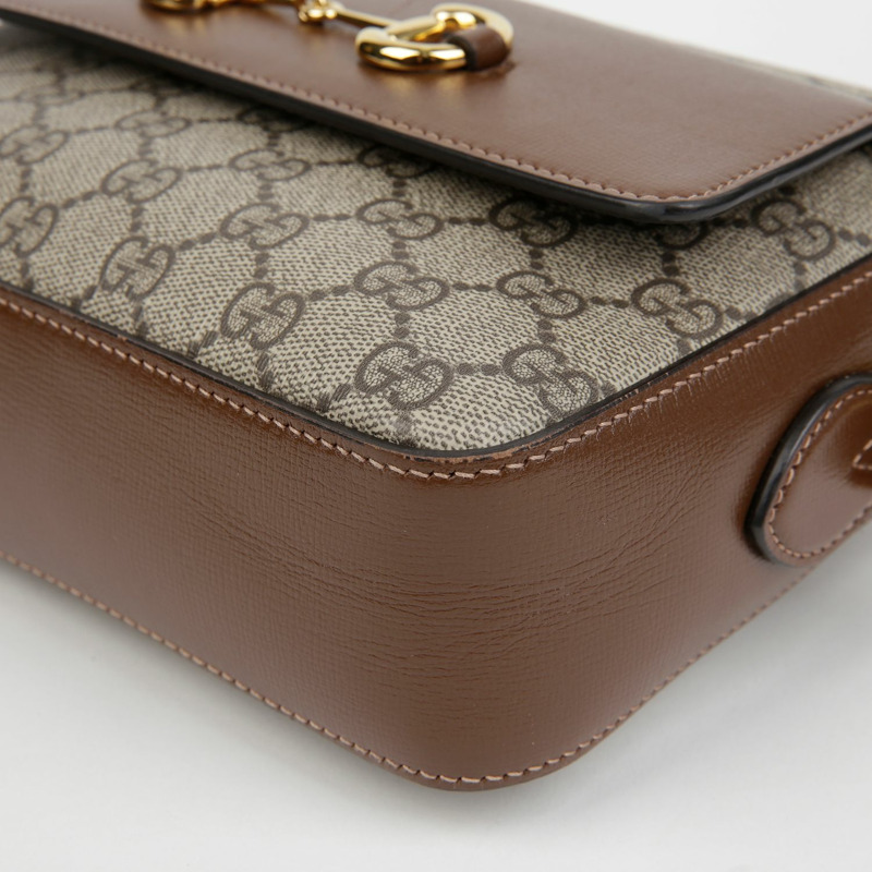 GUCCI Horsebit 1955 小號斜背包 645454-7