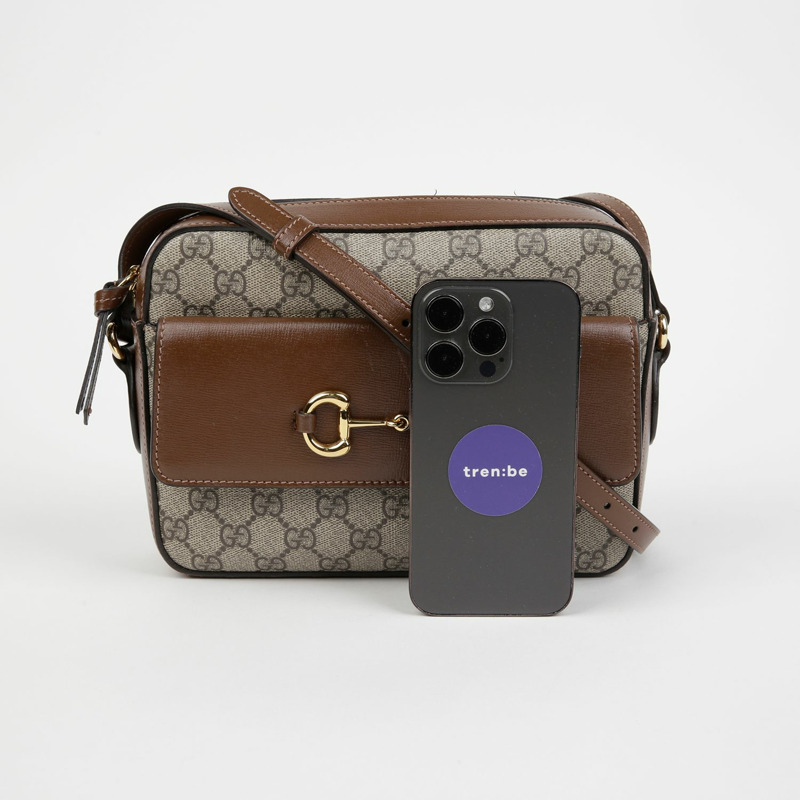 GUCCI Horsebit 1955 小號斜背包 645454-11