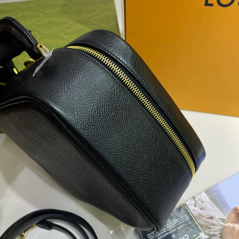 Chanel vintage vanity case 手提化妝包 醫生包 盒子包 魚子醬-9