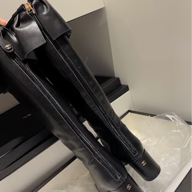 Chanel香奈兒25K蝴蝶長靴-5