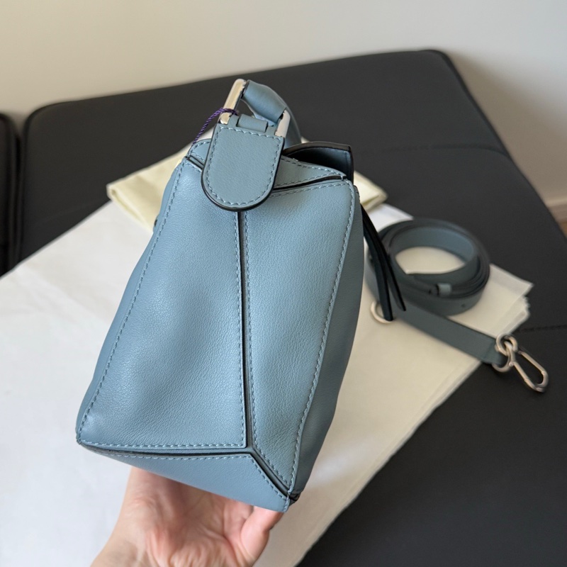 Loewe Puzzle Small 霧霾藍-4