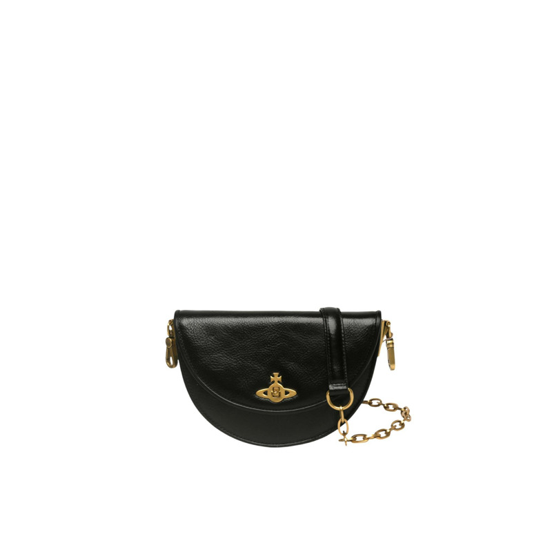 皮革鏈條袋/斜揹袋-0