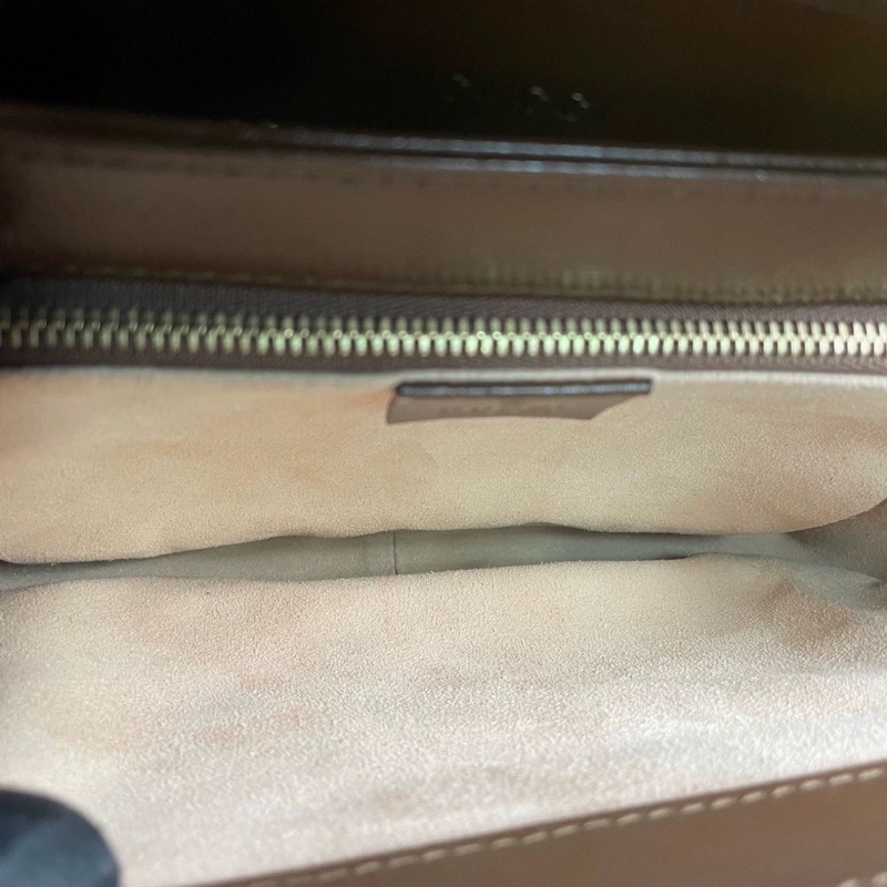 百搭明星同款😍Gucci古馳老花horsebit1955系列馬鞍包單肩斜挎包-19