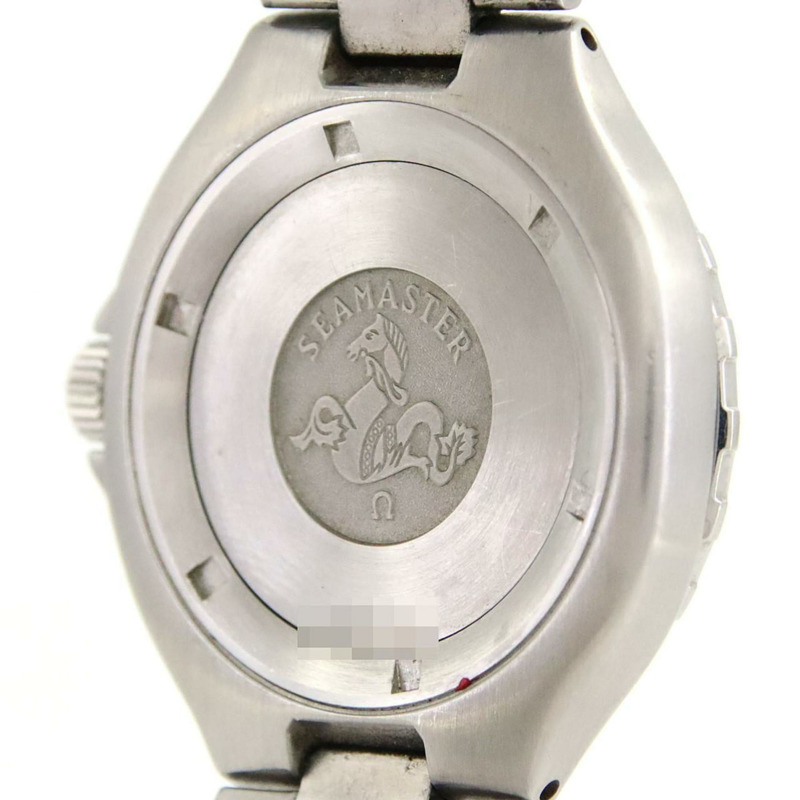 歐米茄海馬200 396.1042.1不鏽鋼石英腕錶-4