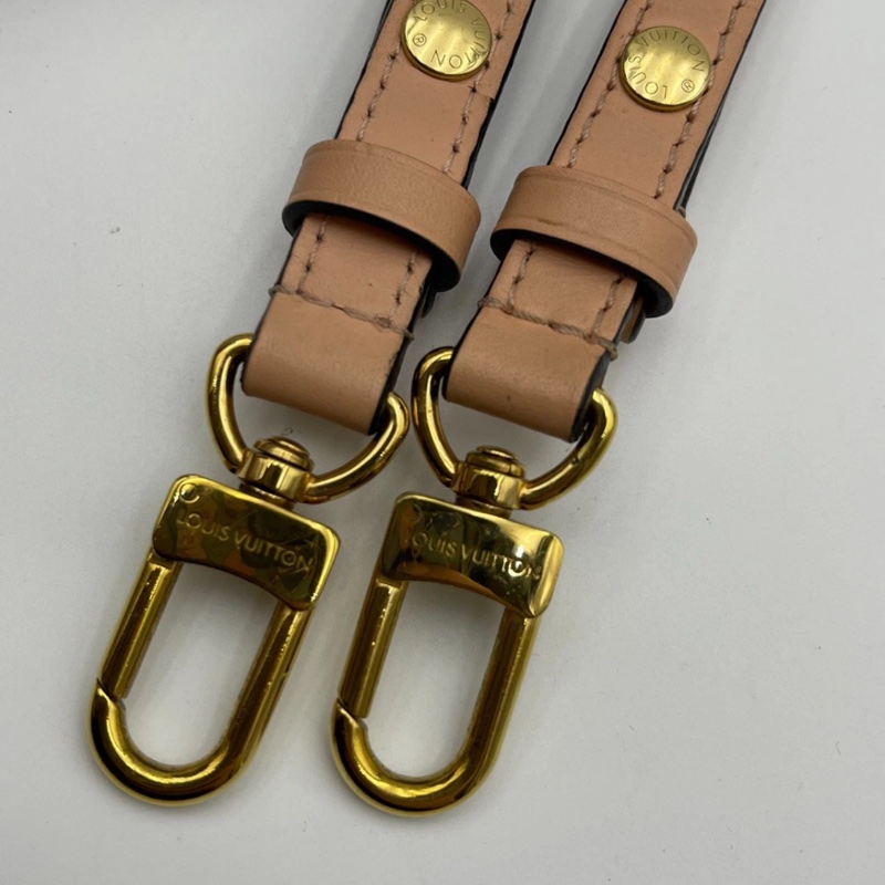 Lv 路易威登 NéoNoé 粉紅色襯裡 Damier 水桶包 棕色帆布-11