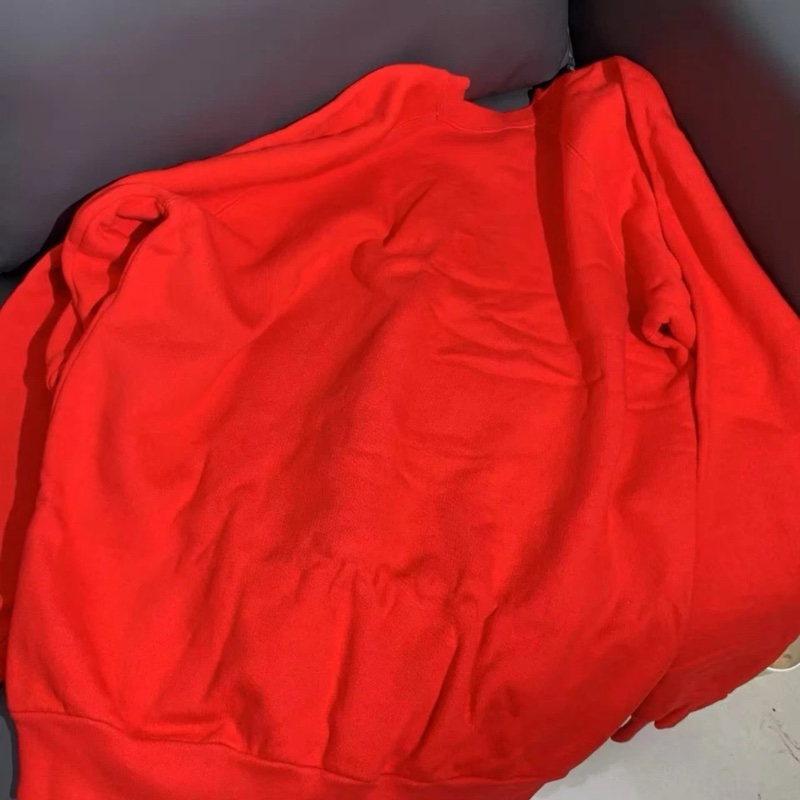 gucci 連帽蜜蜂pa長款衣服,長袖,紅色-3