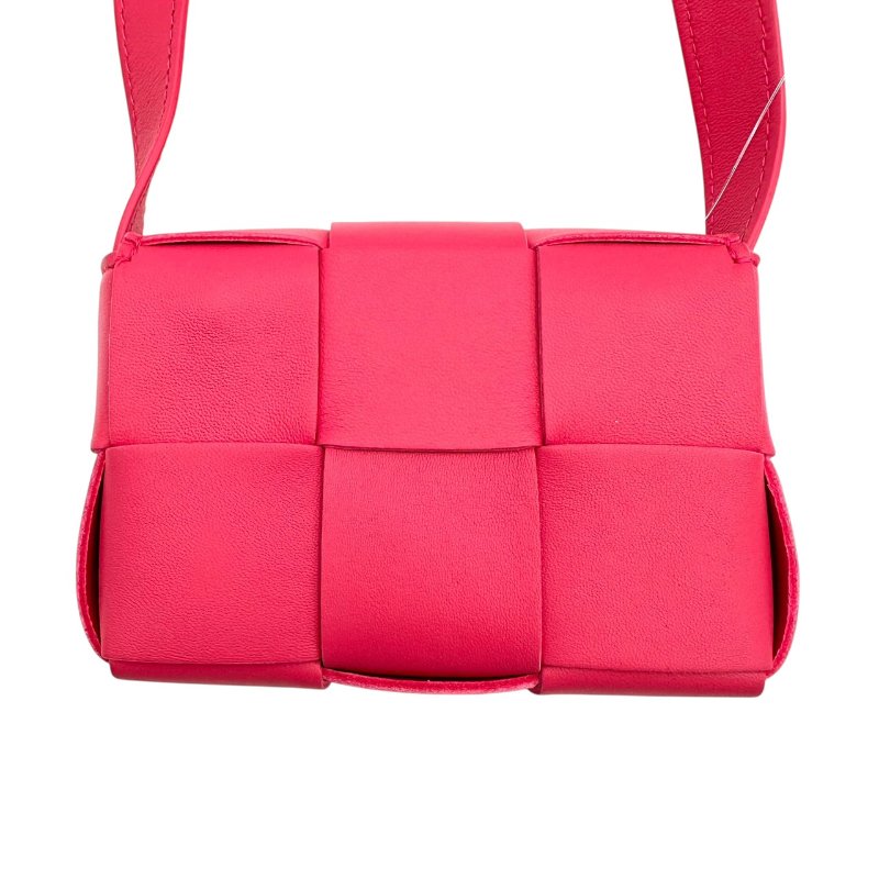 【美收精品】BV 粉色編織小肩包 B-902【隔月月中將轉賣至日本 上架期限30天】-0