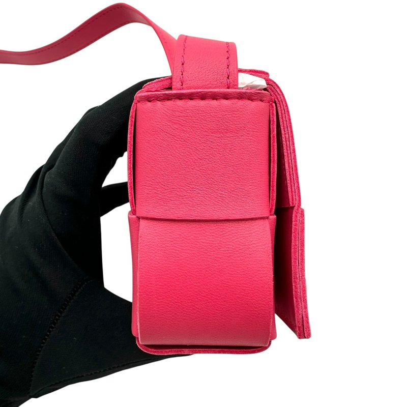 【美收精品】BV 粉色編織小肩包 B-902【隔月月中將轉賣至日本 上架期限30天】-3