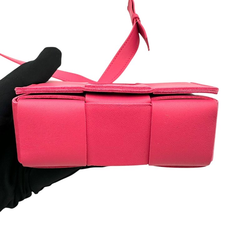 【美收精品】BV 粉色編織小肩包 B-902【隔月月中將轉賣至日本 上架期限30天】-4