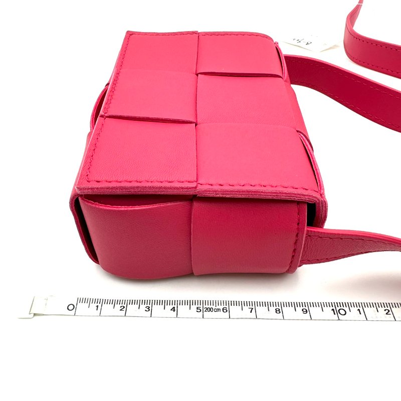 【美收精品】BV 粉色編織小肩包 B-902【隔月月中將轉賣至日本 上架期限30天】-10