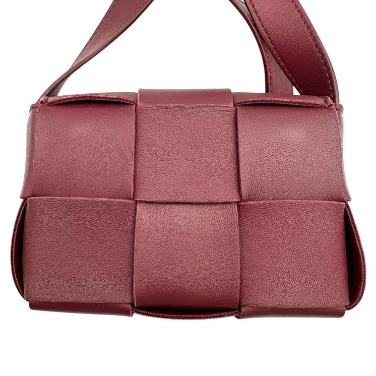 【美收精品】BV 紅色編織小肩包 B-903【隔月月中將轉賣至日本 上架期限30天】-1