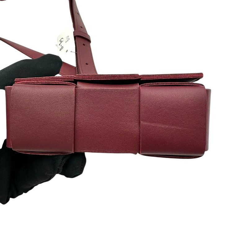 【美收精品】BV 紅色編織小肩包 B-903【隔月月中將轉賣至日本 上架期限30天】-4