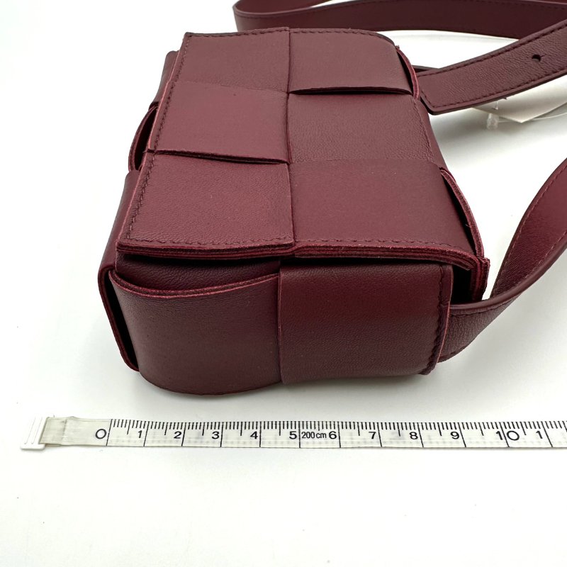 【美收精品】BV 紅色編織小肩包 B-903【隔月月中將轉賣至日本 上架期限30天】-11