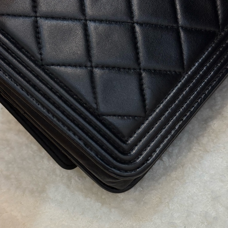 Chanel leboy woc 金釦 羊皮-9