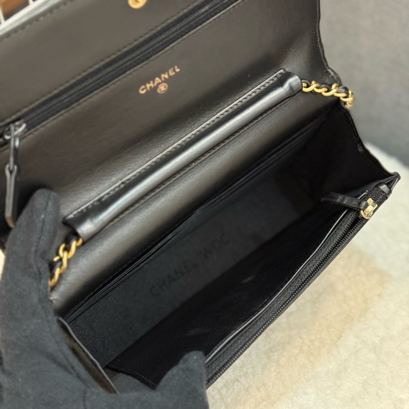 Chanel leboy woc 金釦 羊皮-19