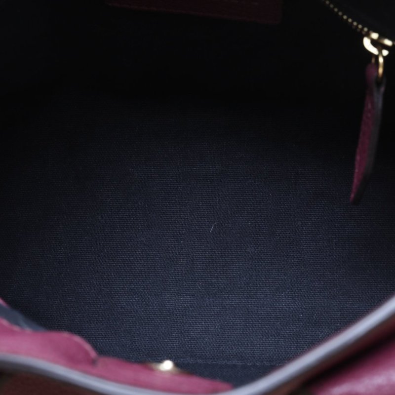 Burberry TheBanner班納小號紫色牛皮肩背包-2