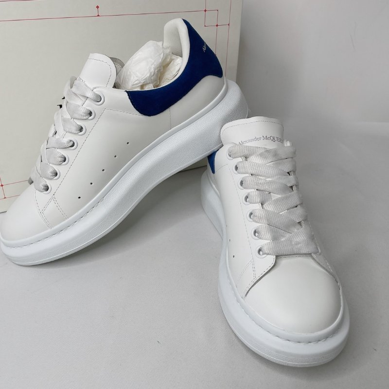 McQUEEN 麥坤厚底白鞋-4