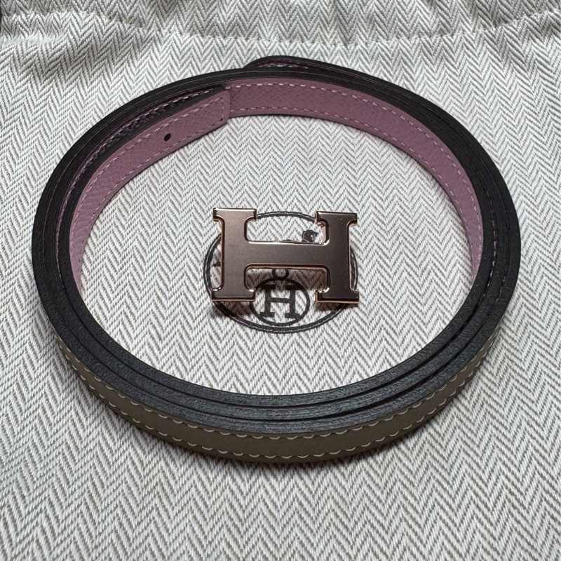 全新全配愛馬仕皮帶K-0