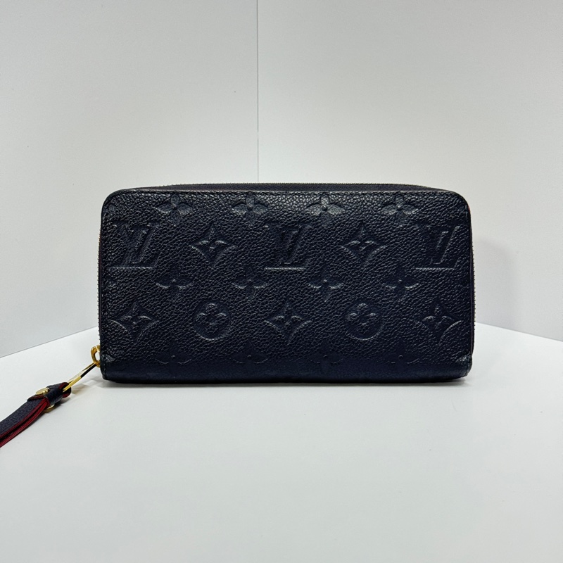 (超新~ 最新晶片款🎞️) LV M61864 牛皮壓印老花 長夾 專櫃38800!-3