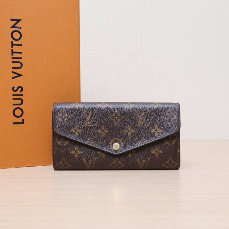 LOUIS VUITTON Emilie豆子錢夾老花PVC2014肩背包-0