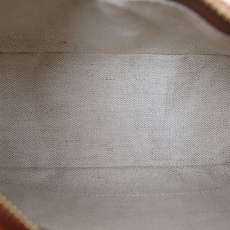 LOEWE Puzzle24幾何包小號紅棕色牛皮肩背包-3