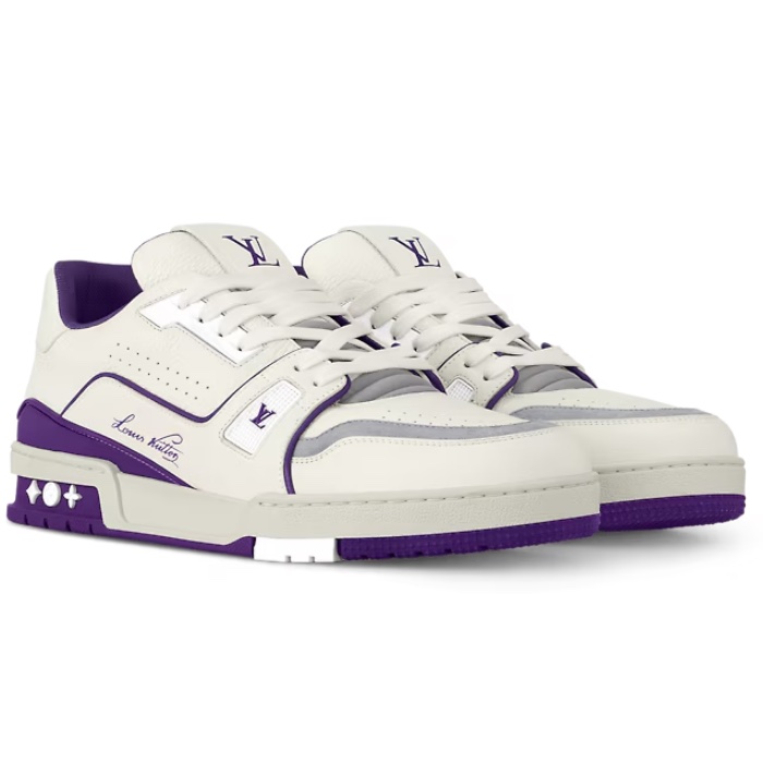 Louis Vuitton Trainer Purple P8025 8.5 近全新-9