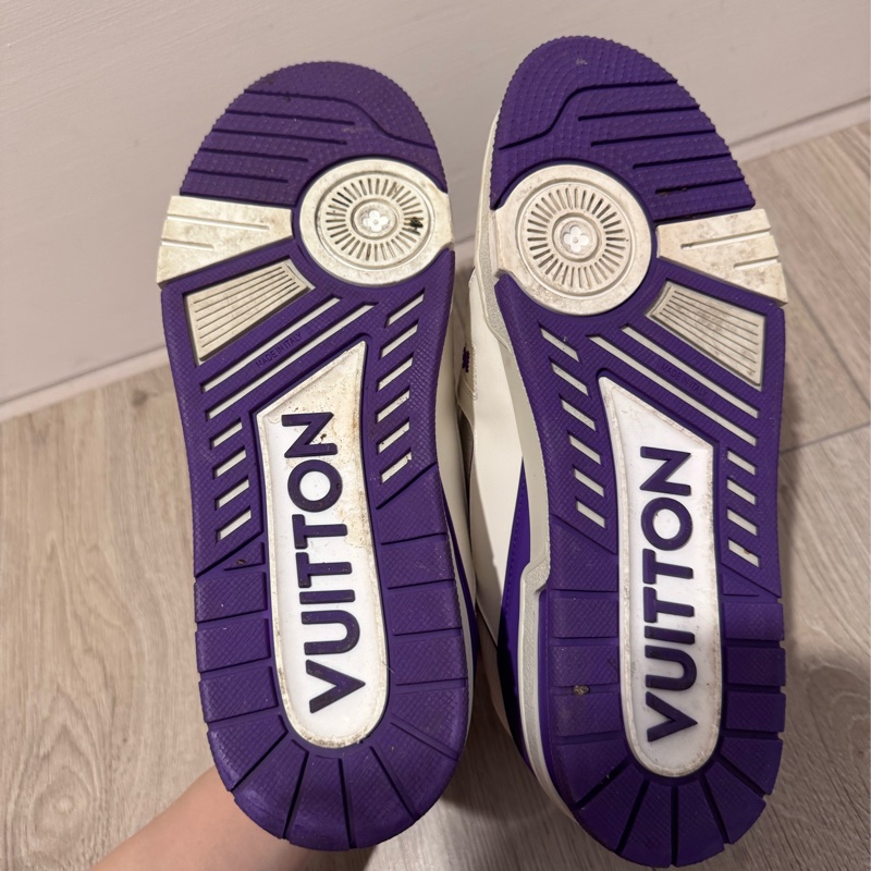 Louis Vuitton Trainer Purple P8025 8.5 近全新-10
