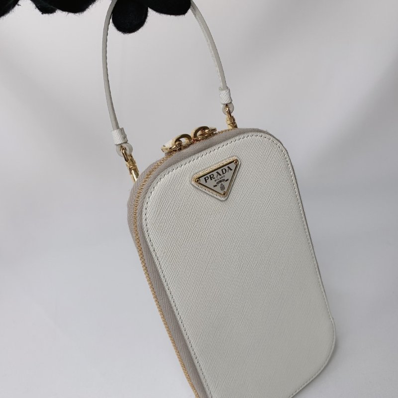 PRADA Saffiano皮革手機包-2