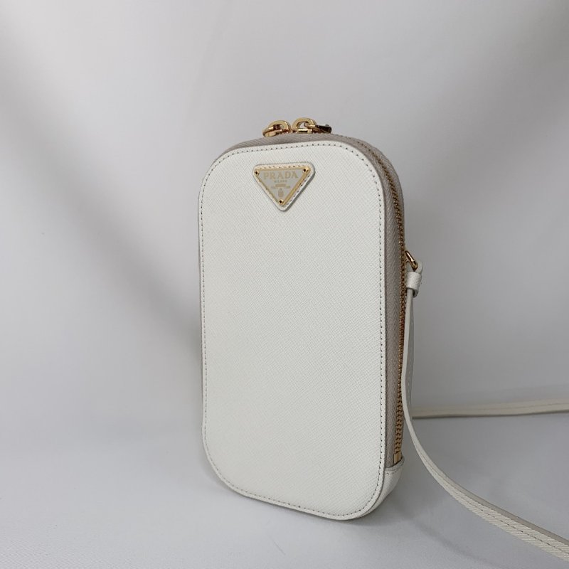 PRADA Saffiano皮革手機包-3