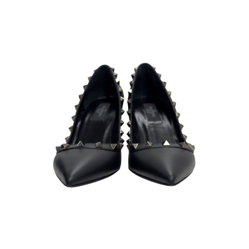 VALENTINO GARAVANI Noir Rockstud黑色 高跟鞋 85mm-8