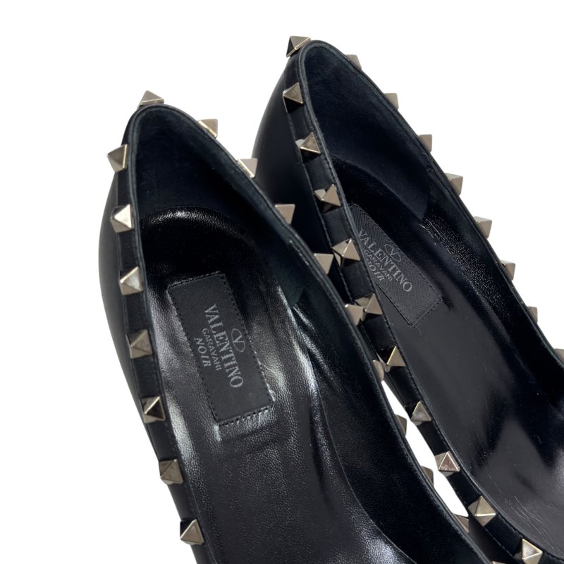 VALENTINO GARAVANI Noir Rockstud黑色 高跟鞋 85mm-10