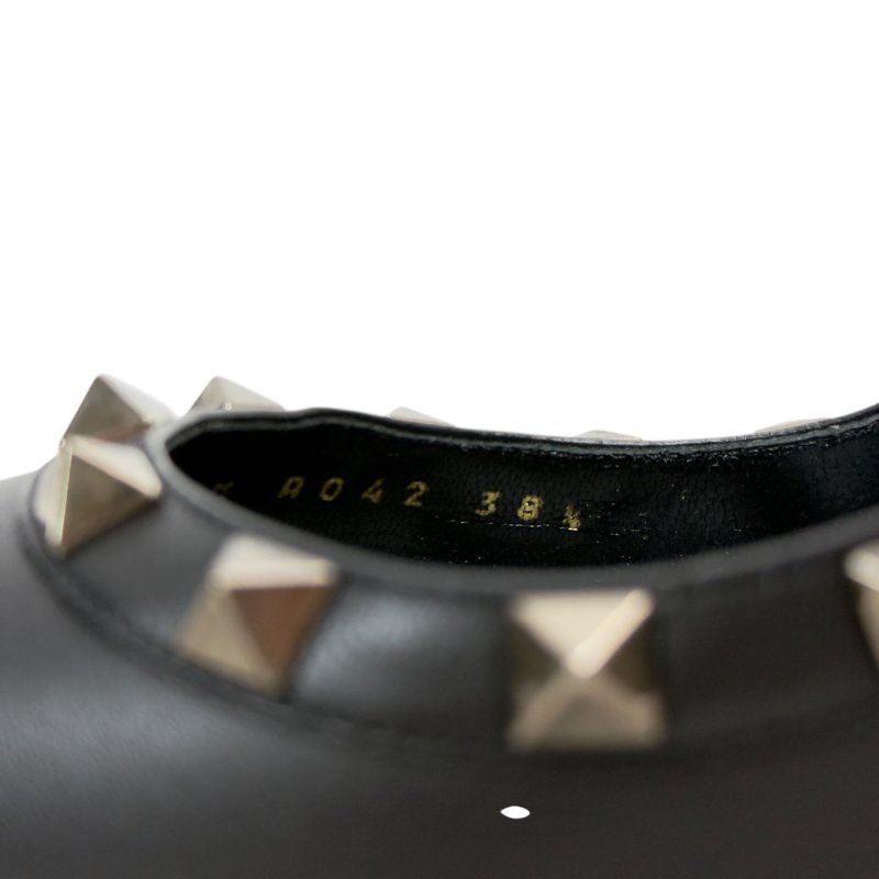 VALENTINO GARAVANI Noir Rockstud黑色 高跟鞋 85mm-11