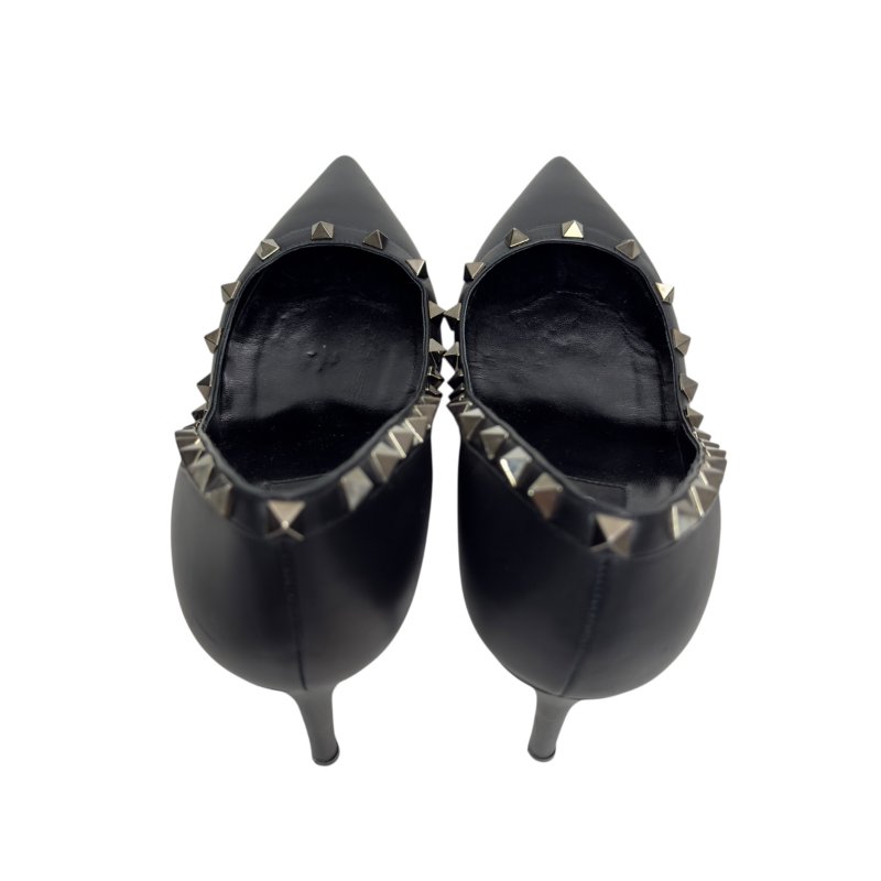 VALENTINO GARAVANI Noir Rockstud黑色 高跟鞋 85mm-12