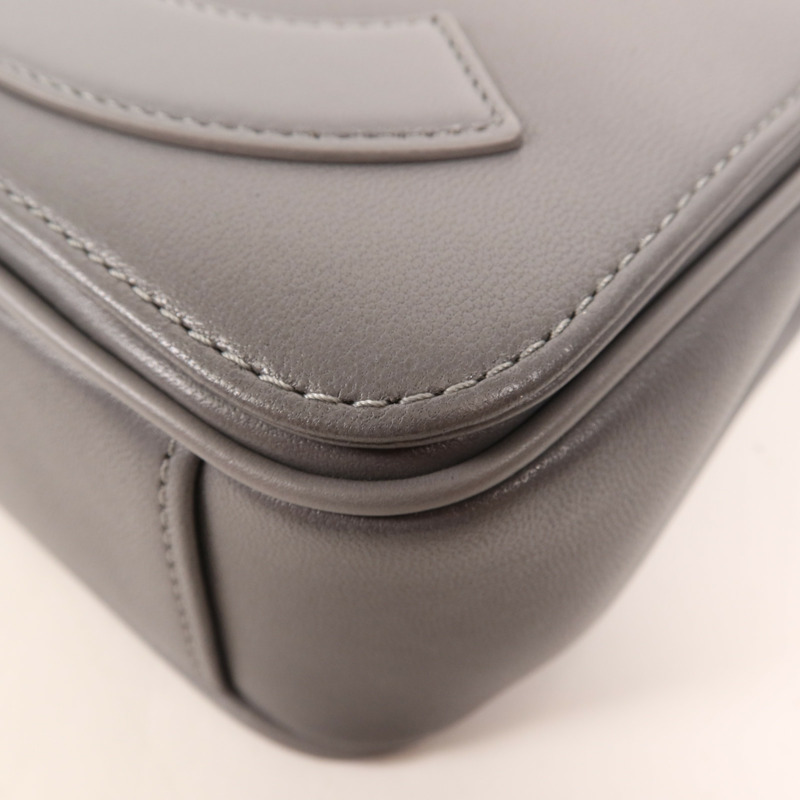 CHANEL 羊皮皮革CC Mania Flap金扣鏈帶肩背袋-5