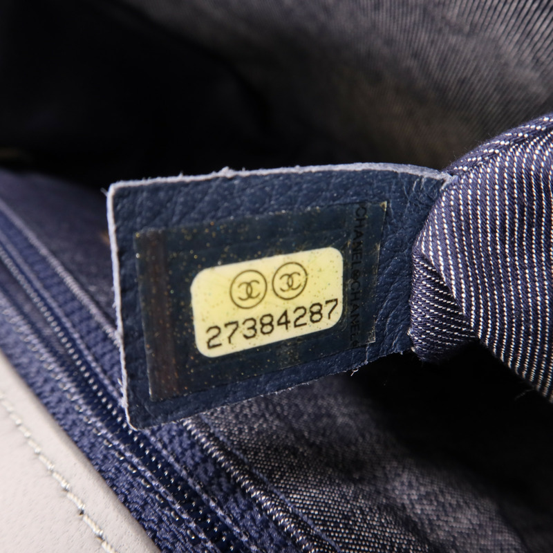 CHANEL 羊皮皮革CC Mania Flap金扣鏈帶肩背袋-11