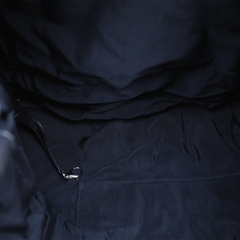 CHANEL 銀色帆布12開銀扣塗鴉手提托特包45肩背包-2