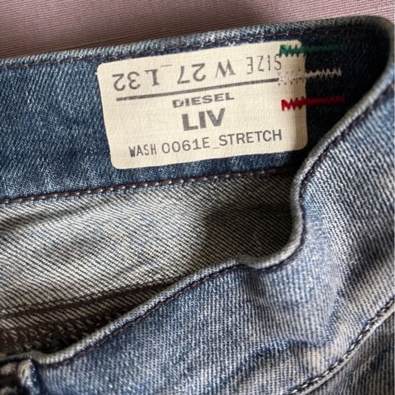 📍 Diesel 水洗牛仔褲 | Diesel Washed Denim Jeans (W27) ✨ 經典歐美休閒風格・立體剪裁修飾身形-2