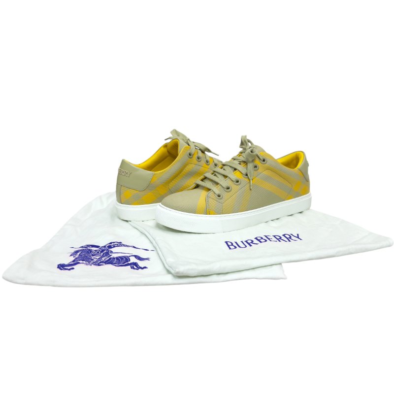 BURBERRY 格仔 運動鞋-0