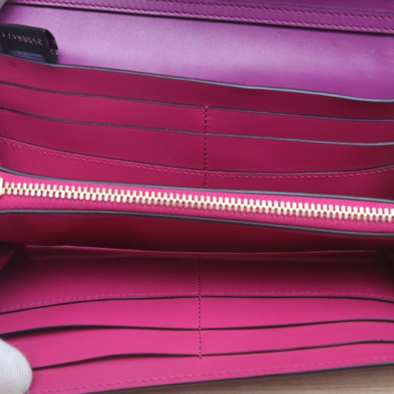 BVLGARI SerpentiForever蛇頭包woc錢包19紫色牛皮肩背包-3