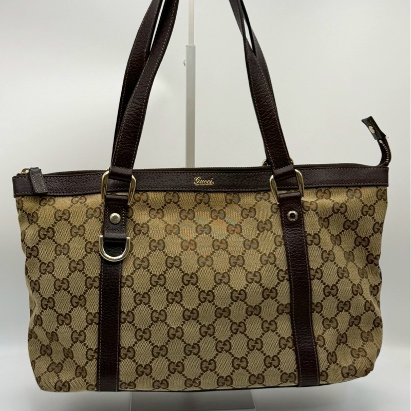 Gucci老花托特包-4