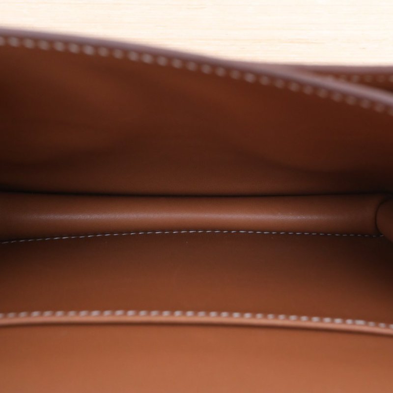 HERMES Constance康康1937金棕色Epsom皮B刻銀扣肩背包-2